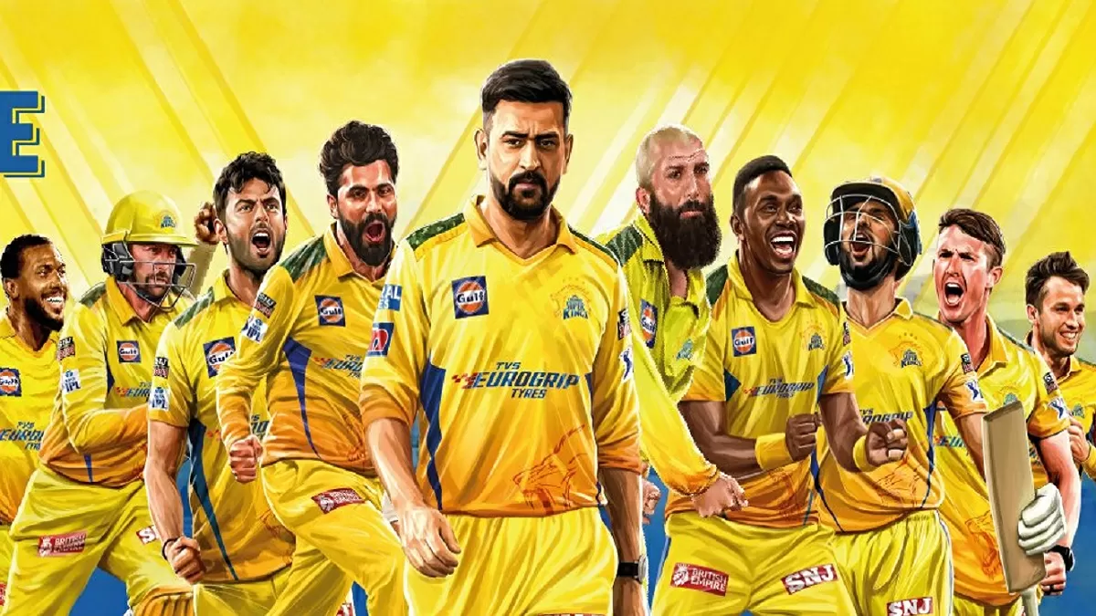 CSK Hero Background