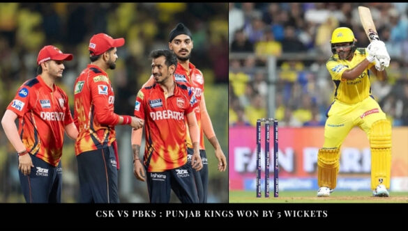 CSK vs PBKS : Punjab Kings Won by 5 Wickets