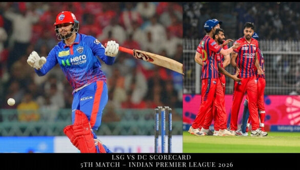 LSG vs DC 5th ipl match