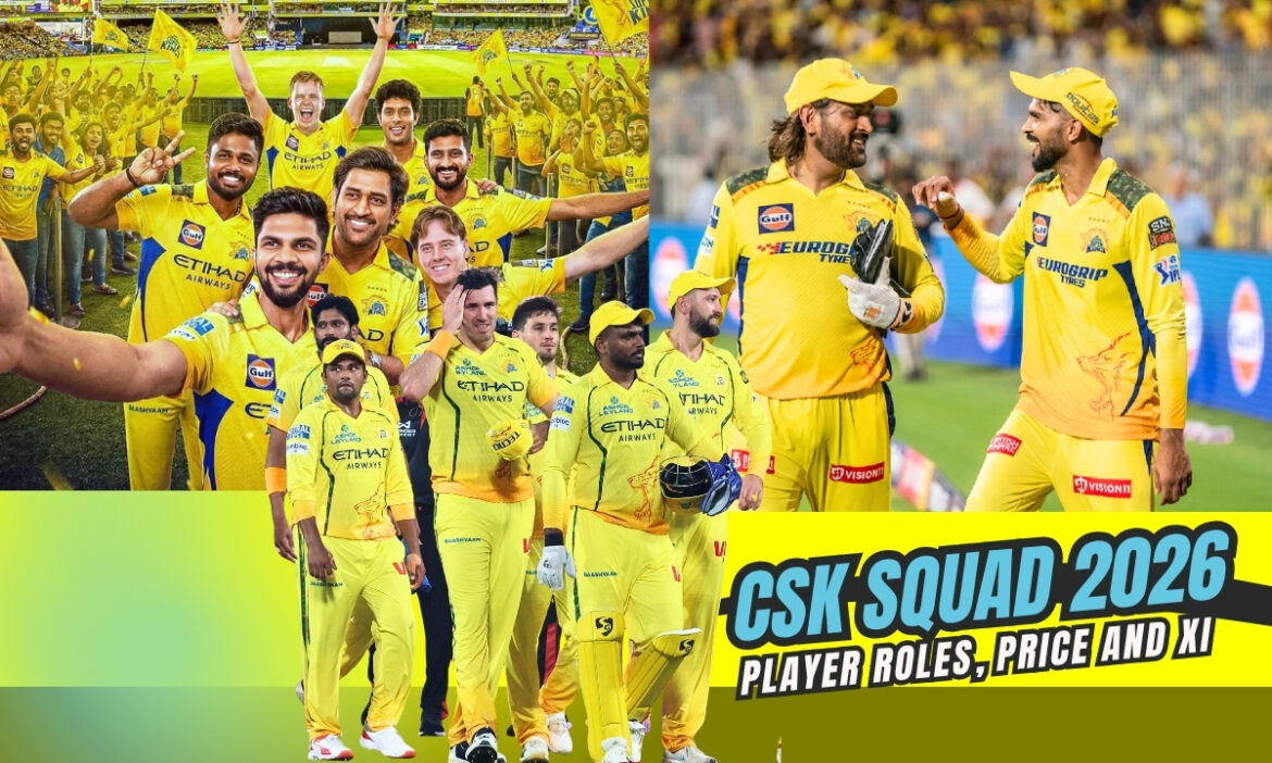 CSK Squad 2026